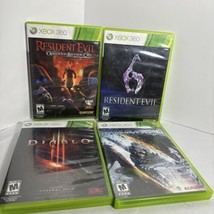 Resident Evil: Operation Raccoon City 6,metal gear rising and diablo 3 lot of 4 - £21.32 GBP