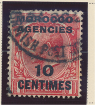Great Britain, Offices In Morocco Stamp Scott #403, Used - £2.34 GBP