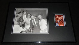 Joe Schmidt Signed Framed 11x17 Photo Display Detroit Lions Pitt - £55.72 GBP