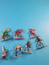 Jada Marvel Nano Metalfigs Mini Figures Die-Cast Lot of 7  Spiderman Hulk - £13.15 GBP