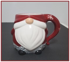 NEW RARE Figural Christmas Gnome Mug 22 OZ Mug - $13.99