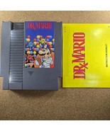 Dr. Mario (Nintendo NES, 1990) With Manual * Tested &amp; Working * Authentic - $270.84 MXN