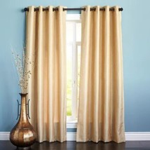 Pier 1 Imports Shimmer Pearl Gold -PC 100 x 84 Drapery Panel Set(s) - £50.86 GBP