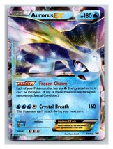 Pokémon TCG Aurorus EX XY XY102 Holo Black Star Promo PP2 - $5.89