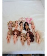 Mattel Barbie KELLY &amp;  Friends Dolls 4&quot;  Lot of 10 - £20.86 GBP