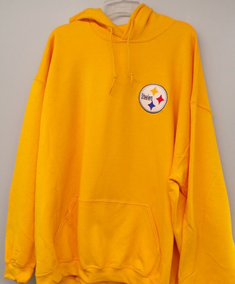 NFL Pittsburgh Steelers Logo Hooded Sweatshirt S-5X, LT-4XLT Hoodie New - $33.65 - $38.70