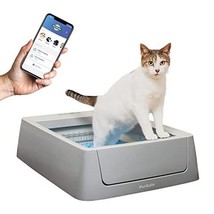 Smart Self-Cleaning Cat Litter Box - WiFi &amp; App Enabled - Hands-Free Cle... - $346.44