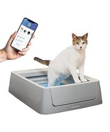 Smart Self-Cleaning Cat Litter Box - WiFi &amp; App Enabled - Hands-Free Cle... - £272.87 GBP