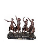 Bronze Remington Coming Through the Rye Tabletop Sculpture - £3,612.89 GBP