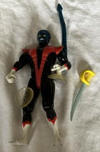 TOY BIZ X-MEN NIGHT CRAWLER WITH SUCTION CUPS ACTION FIGURE 1991 - $20.52 CAD