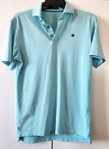 Greyson Men&#39;s Small Blue Solid Performance Pique Golf Polo Short Sleeve ... - $34.84 CAD