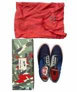 Vans x Nigel Cabourn Men 11.5 Crazy Navy Mix OG Authentic LX Low Top Can... - $122.55
