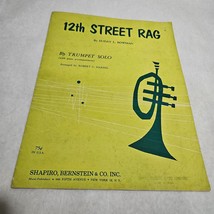 12th Street Rag by Euday L. Bowman  B flat Trumpet Solo with piano accompaniment - £10.99 GBP