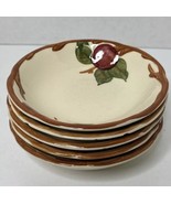 5 Franciscan Apple Dessert Fruit Bowls California USA Stamp Leaves Leaf ... - $35.88 CAD