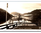 RPPC Sunrise Su Lago Crescent Washington Wa Ellis Foto 3481 Cartolina R22 - $6.10