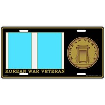 Korean War Veteran Service Medal License Plate - £11.61 GBP