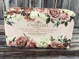 Castelbel Porto 10 oz Fragranced Bath Bar Soap - Rose Bouquet - £7.65 GBP