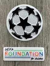 PSG Manchester City United UEFA Champions League Starball Foundation Pat... - $335.85 MXN