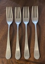 Gourmet Settings ALTO Set Of 4 Dinner Forks 18/10 Stainless Flatware - £14.32 GBP