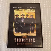 TOMBSTONE Justice is Coming! DVD Kurt Russell Val Kilmer Rated R 130 Min Western - £7.56 GBP