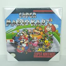 Super Nintendo Super Mario Kart Wall Print Canvas Poster Art 12&quot; x 12&quot; NEW - $463.00 MXN