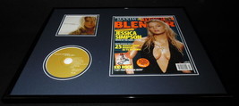 Jessica Simpson 16x20 Framed 2004 Blender Magazine &amp; In this Skin CD Dis... - £62.31 GBP