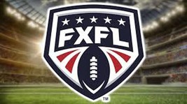 FXFL Football Logo Embroidered T-Shirt S-6XL, LT-4XLT XFL AAF New - £16.57 GBP+