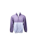 Original Use 1986 Men&#39;s Purple Quarter Zip Activewear Fleece Casual Swea... - $25.00