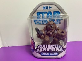 Star Wars Galactic Heroes Chewbacca Figure Chewy NEW SEALED 2008 89020 - $6.79