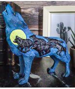 Alpha Wolf Spirit Collection Howling Cries Of The Full Moon Night Statue... - $36.22 CAD