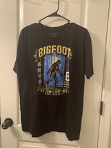 Riot Society Mens Adult XLarge Black T-Shirt Bigfoot Gorilla Short Sleeve - $33.66