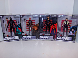 GI Joe Classified Series LOT of 4 Baroness Akiko Snake Eyes Scarlett SEALED NEW - £54.14 GBP