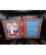 Vera Bradley Double 4&quot;  X 6&quot; Tabletop Picture Frame Emily Pattern Blue P... - €19,99 EUR