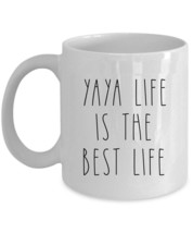 Yaya Life is The Best Life Coffee Mug Vintage Mother Cup Christmas Gift For Mom - £12.48 GBP+