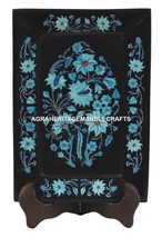 9&quot;x12&quot; Marble Serving Tray Plate Turquoise Mosaic Inlaid Pietradura Deco... - $446.14
