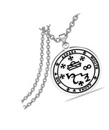 Angel Seal Archangel Azrael Sigil Necklace Amulet - $65.77 CAD
