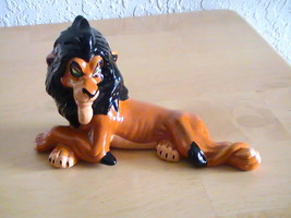 Disney The Lion King Scar Ceramic Figurine  - $40.00