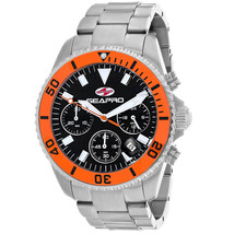 Seapro Men&#39;s Scuba 200 Chrono Black Dial Watch - SP4353 - £198.83 GBP