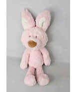 Gund Pink Toothpick Rabbit BunnyPlush Stuffed Animal Toy Brown Nose RARE - $36.58