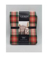 RALPH LAUREN 60&quot; x 84&quot; Tartan Plaid Christmas Holiday Tablecloth Seats 6... - $54.84 CAD