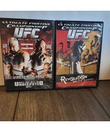 UFC As Real As It Gets Undispute &amp; Revolution DVD Lot Of 2 - £7.85 GBP