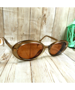 Liz Claiborne Translucent Gold Oval Sunglasses - FRAME ONLY - 50-18-130 - $49.45