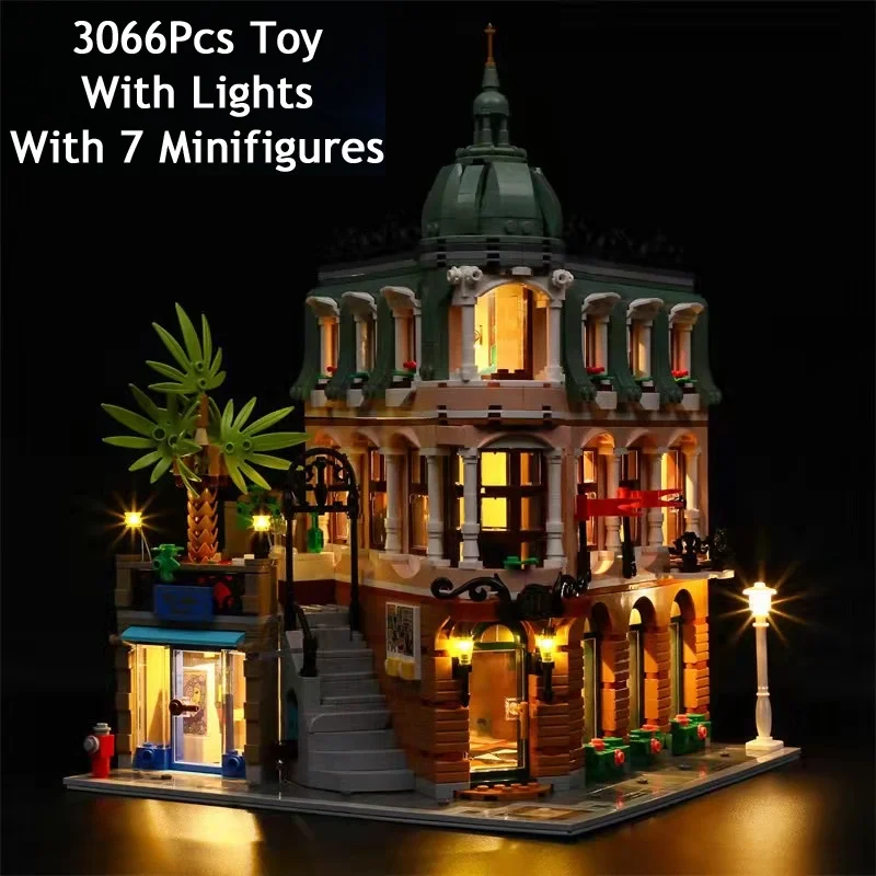 IN STOCK 3066pcs Moc 10297 Boutique Hotel Home Set Model Building Blocks Bricks - £104.69 GBP+