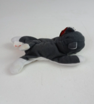 Vintage 1993 Ty Teenie Beanie Baby Nook The Husky 5.5&quot; Bean Bag Plush With Tags - £6.19 GBP