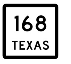 Texas State Highway 168 Sticker Decal R2466 Highway Sign - $1.45+
