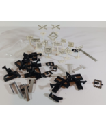Mini Train Railroad Signs and Parts Assorted Different Mixed Lot Plastic... - $19.79