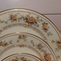 Noritake Westport Yellow 3 Plate Set: Dinner, Salad, and Bread/Butter Fine China - £19.95 GBP