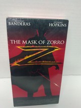 The Mask Of Zorro VHS Tape Anthony Hopkins Antonio Banderas New Sealed - $7.36