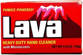 6 Bars Lava Hand Cl EAN Er Bar Soap w/ Pumice Heavy Duty Remove Grease Oil Paint - $34.28