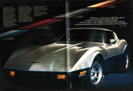 Original 1981 Chevrolet Corvette Dealer Sales Brochure Two-Tone Paint - $22.24